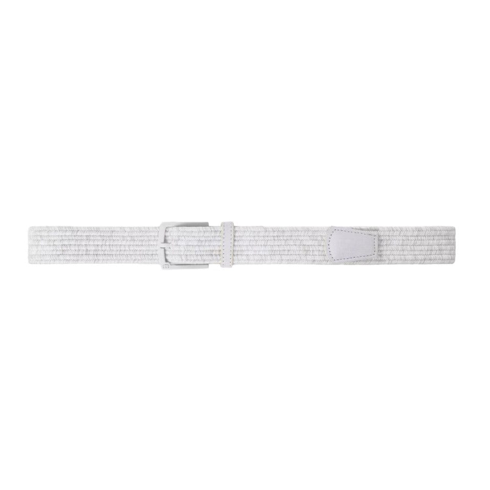 Travis Mathew Popsicle 2.0 Golf Belt -  White/ Micro Chip Heather Weave