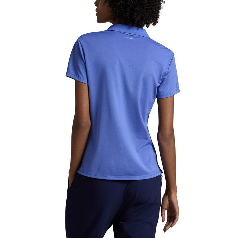 RLX Ralph Lauren Women's Tour Performance Golf Shirt - Resort Blue