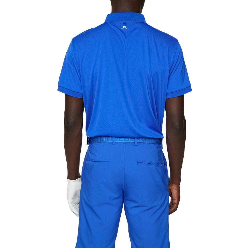 J.Lindeberg Tour Tech Reg Fit Golf Polo Shirt - Club Blue