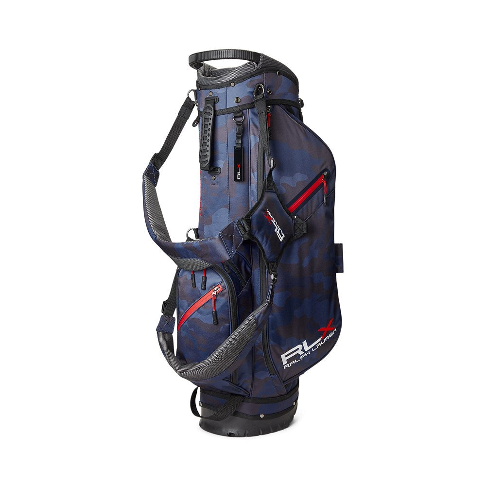 RLX Ralph Lauren Camo Stand Golf Bag - Navy