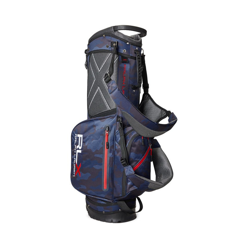 RLX Ralph Lauren Camo Stand Golf Bag - Navy