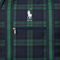 Polo Performance Ralph Lauren Pony Golf Tote Bag - Black Plaid