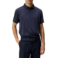 J.Lindeberg Tour Tech Reg Fit Golf Polo Shirt - Navy Melange