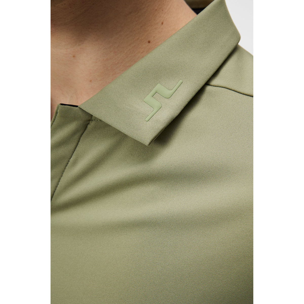 J.Lindeberg Dario Regular Fit Polo Golf Shirt - Oil Green