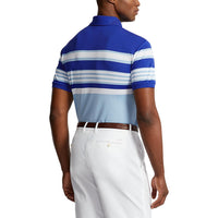 RLX Ralph Lauren Performance Pique Polo - Royal Blue Multi