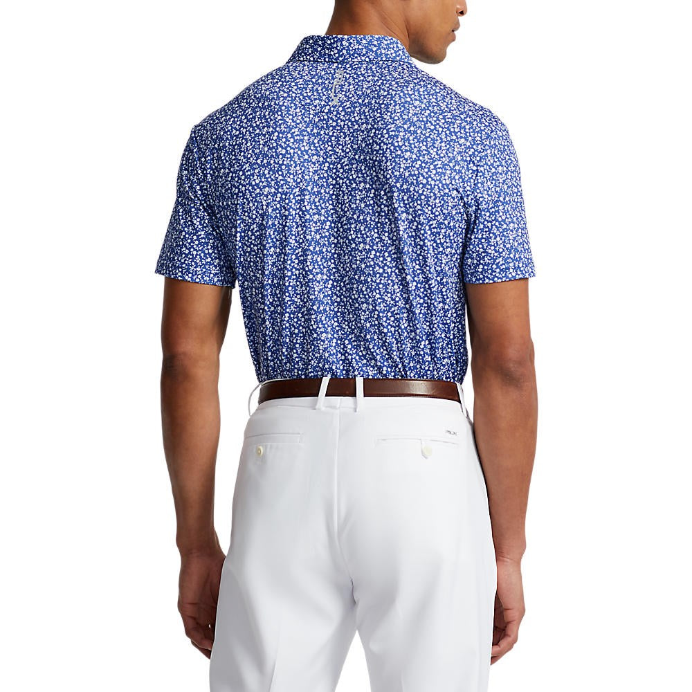 RLX Ralph Lauren Printed Airflow  Performance Polo - Navy Key West Floral