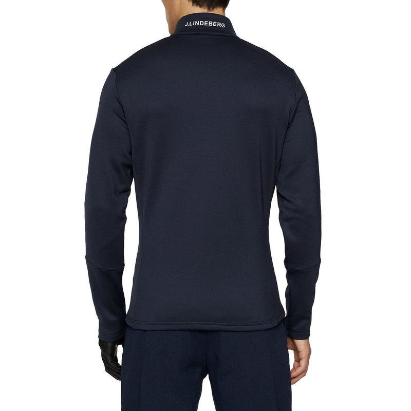 J.Lindeberg Aerial Quarter Zip Mid-Layer - JL Navy