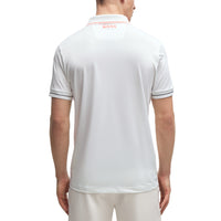 BOSS Paul Pro Slim Fit Golf Polo Shirt - Natural