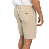 BOSS Phoenix Slim Fit Golf Shorts - Medium Beige