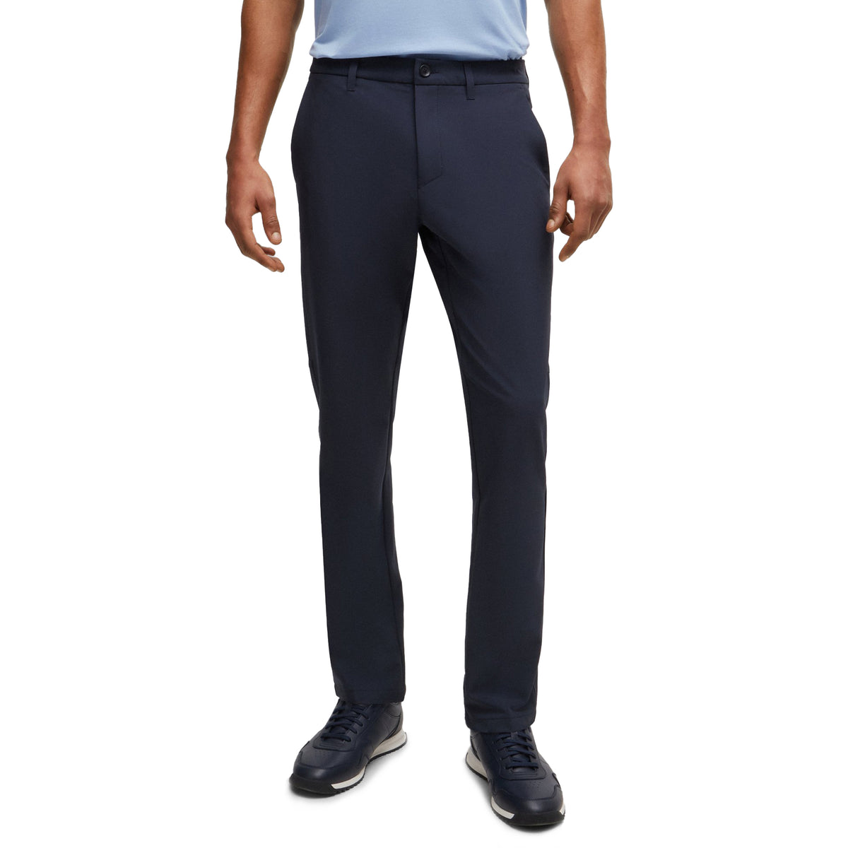 Boss Communter Slim Fit Golf Chino - Navy