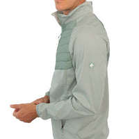 Cross Stance Golf Jacket - Milky Jade