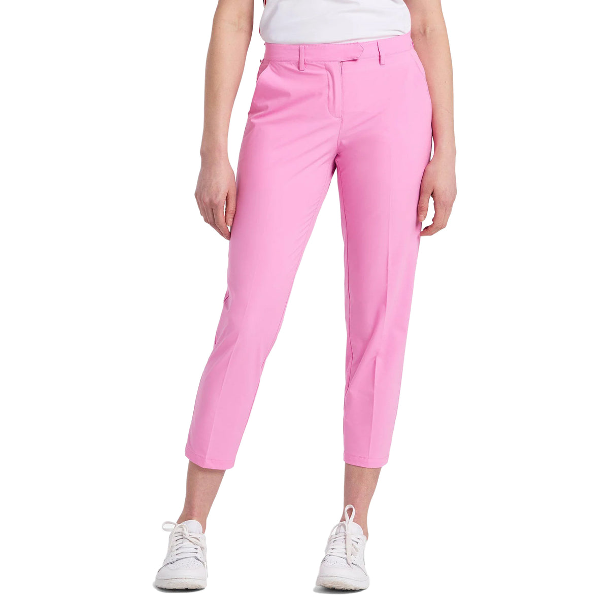 Cross Women's Lux Chino Golf Pants - Fuchsia Pink