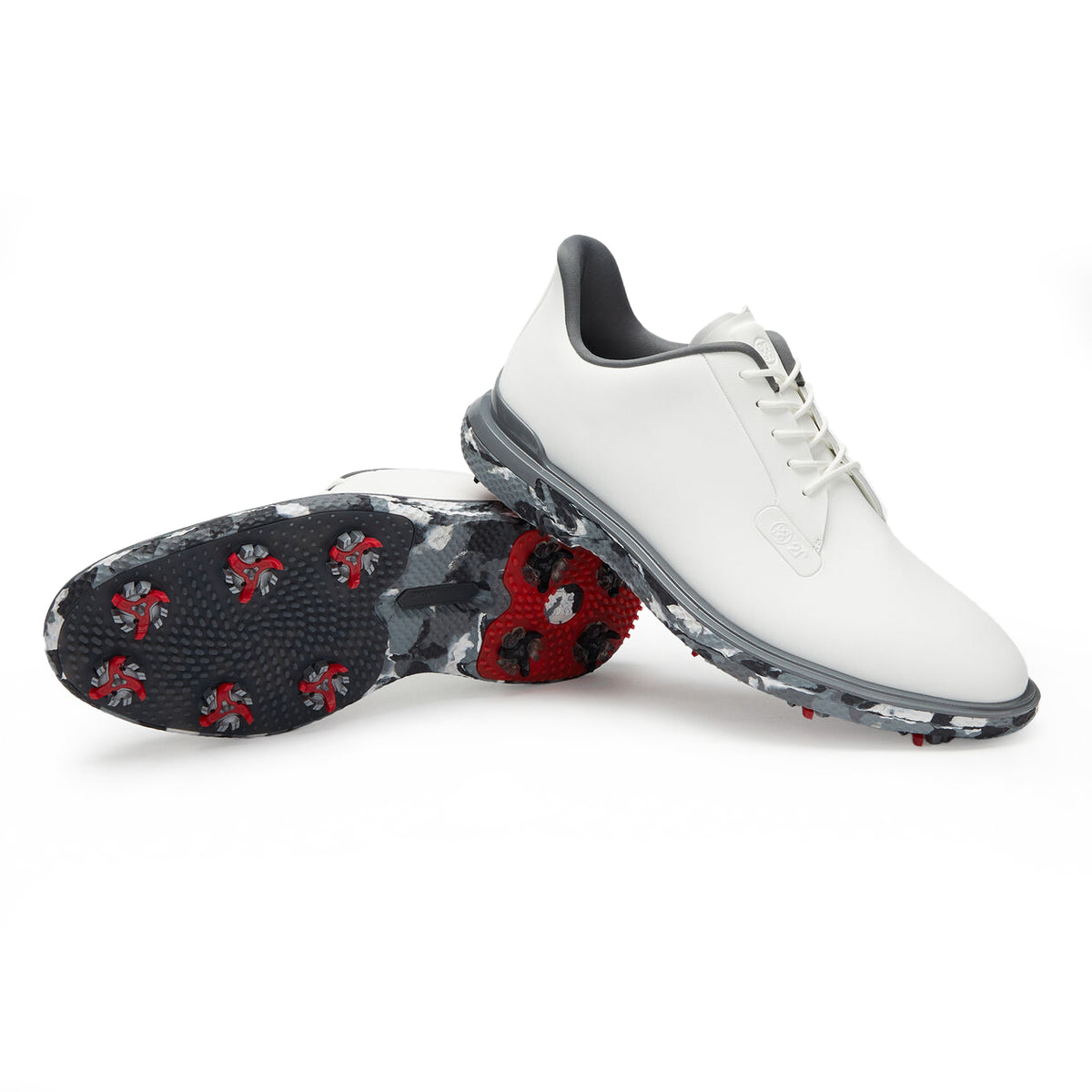 G/Fore Gallivan2r G/Lock Camo Sole Golf Shoes - Snow/ Charcoal Camo