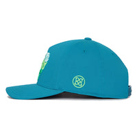 G/Fore All We Need Is Golf Twill Snapback Golf Hat - Petrol