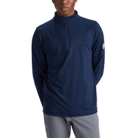 G/Fore Melange Luxe Quarter Zip Golf Mid-Layer - Twilight