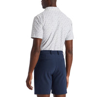 G/Fore Aye Papi Tech Pique Slim Fit Golf Polo Shirt - Nimbus