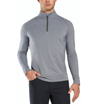 G/Fore Luxe Staple Golf Mid-Layer - Heather Grey