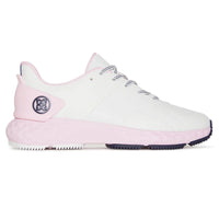 G/Fore Women's Perforated MG4+ Golf Shoes - Snow/Blush