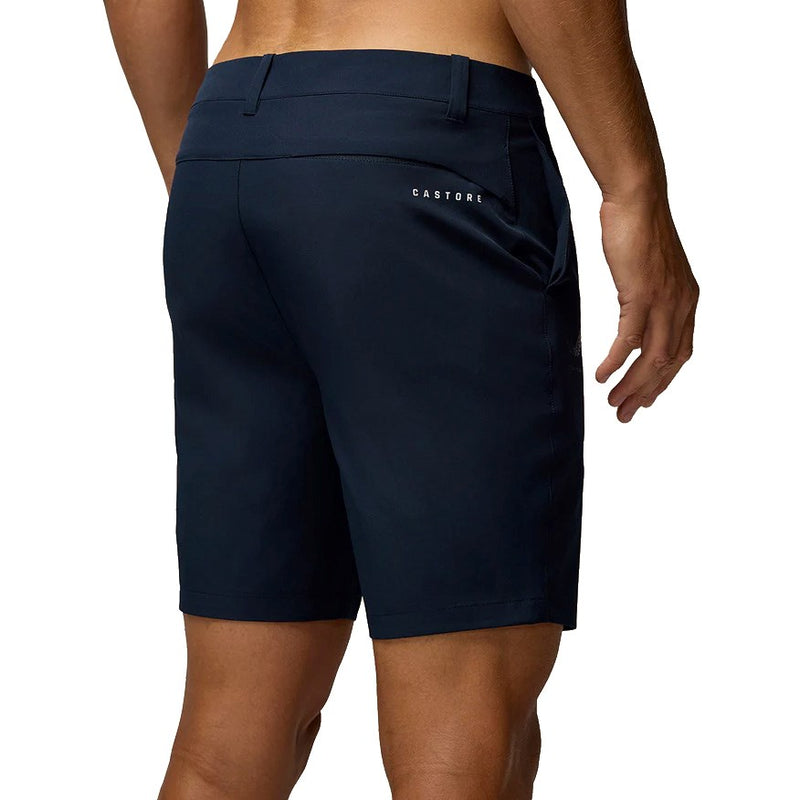 Castore Lightweight Club Golf Shorts - Navy/White