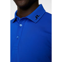 J.Lindeberg Heath Regular Fit Golf Polo Shirt - Club Blue