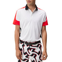 J.Lindeberg Jessy Regular Fit Golf Polo Shirt - Fiery Red