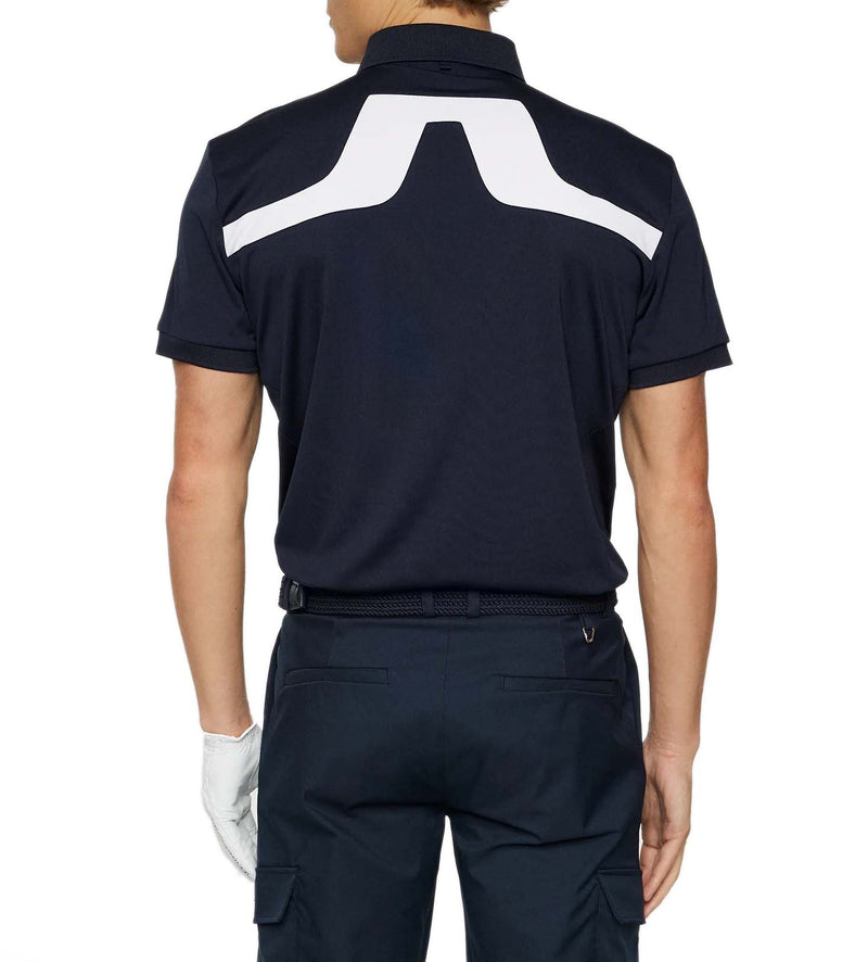 J.Lindeberg KV Polo Golf Shirt - JL Navy