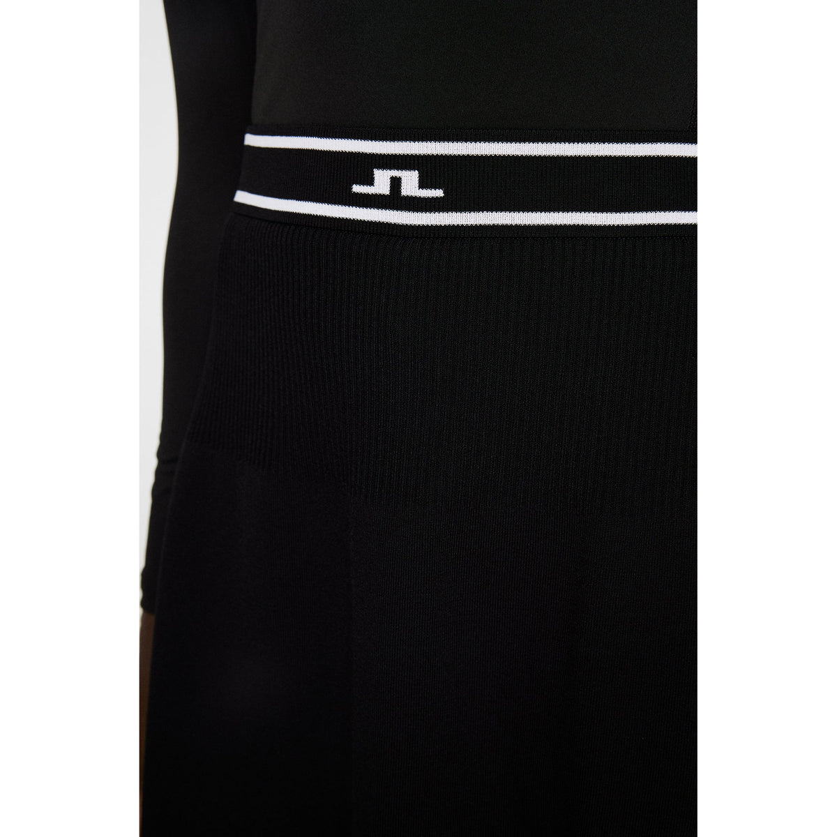 J.Lindeberg Women's Emma Knitted Golf Skirt - Black