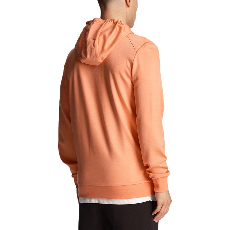 Lyle & Scott Fly Fleece Golf Hoodie - Course Coral