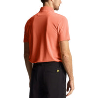 Lyle & Scott Golf Tech Polo Shirt - Course Coral