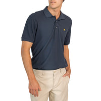 Lyle & Scott Milano Cotton Polo Shirt - Dark Navy