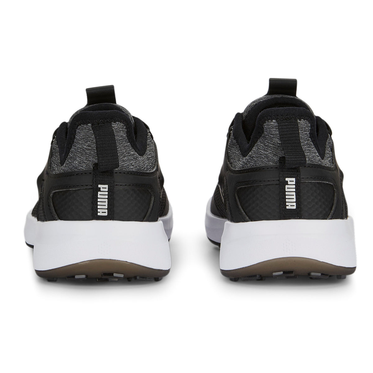 Puma Women's IGNITE Malibu Spikeless Golf Shoes - Puma Black/ Puma Silver