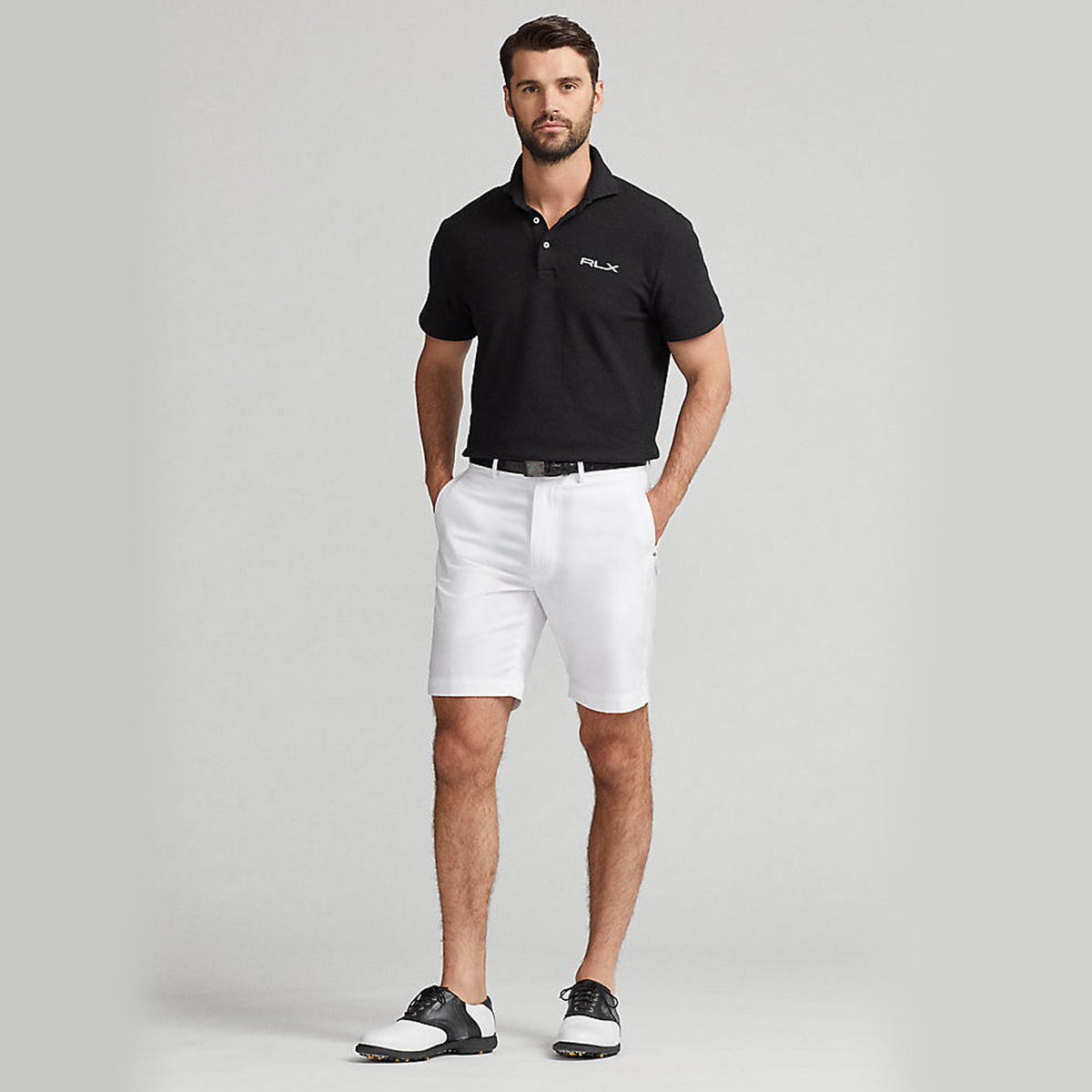 RLX Ralph Lauren Performance Polo Shirt - Polo Black