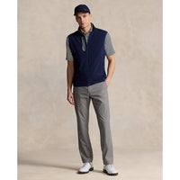 RLX Ralph Lauren Paneled Stretch Terry Vest  - French Navy