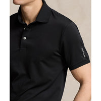 RLX Ralph Lauren Solid Airflow Performance Polo  - Black