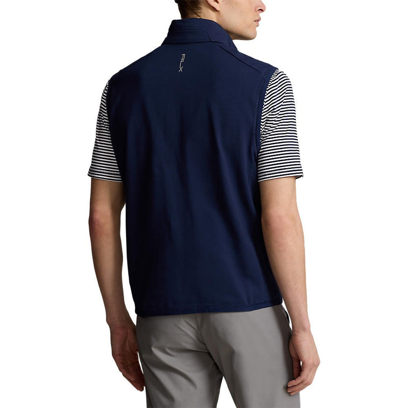 RLX Ralph Lauren Panelled Stretch Terry Vest  - French Navy