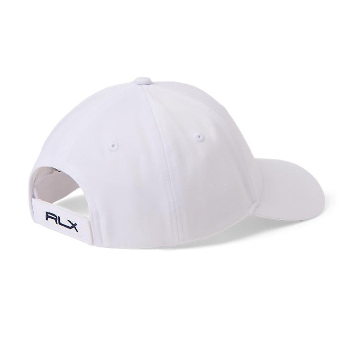 RLX Ralph Lauren Performance Twill Caps - White