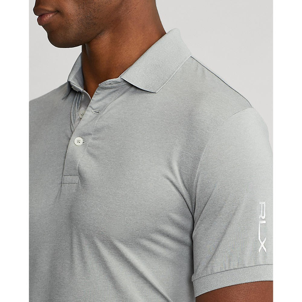 RLX Ralph Lauren Solid Airflow Performance Polo  - Andover Heather