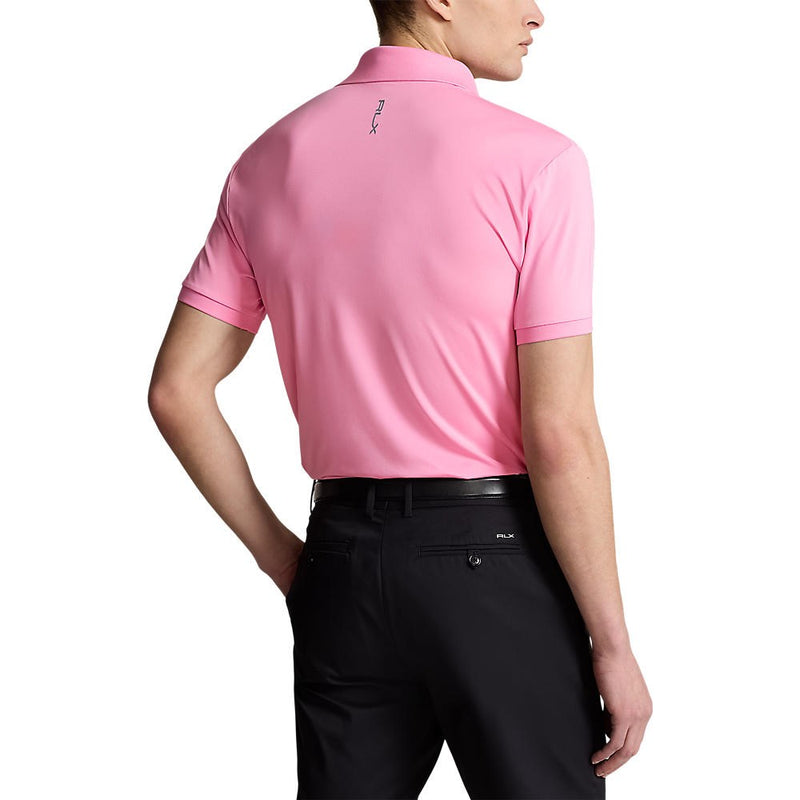 RLX Ralph Lauren Solid Airflow Performance Polo  - Pink Flamingo