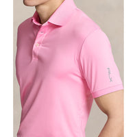 RLX Ralph Lauren Solid Airflow Performance Polo  - Pink Flamingo