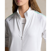 RLX Ralph Lauren Women's Power Stretch Full-Zip Golf Jacket - Ceramic White