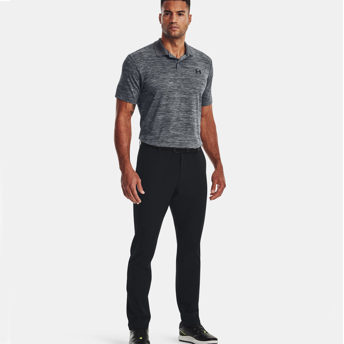 Under Armour Performance 3.0 Golf Polo Shirt - Pitch Grey