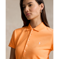 Polo Performance Ralph Lauren Women's Cotton Tailored Fit Polo Shirt - Classic Peach