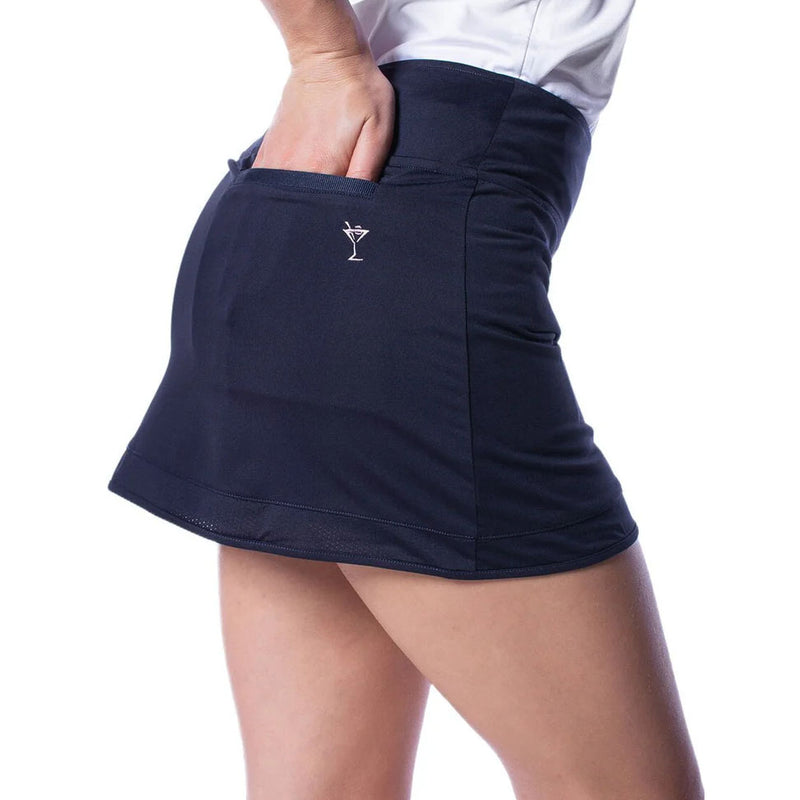 Golftini Women's Adventure 16.5" Golf Skort - Navy