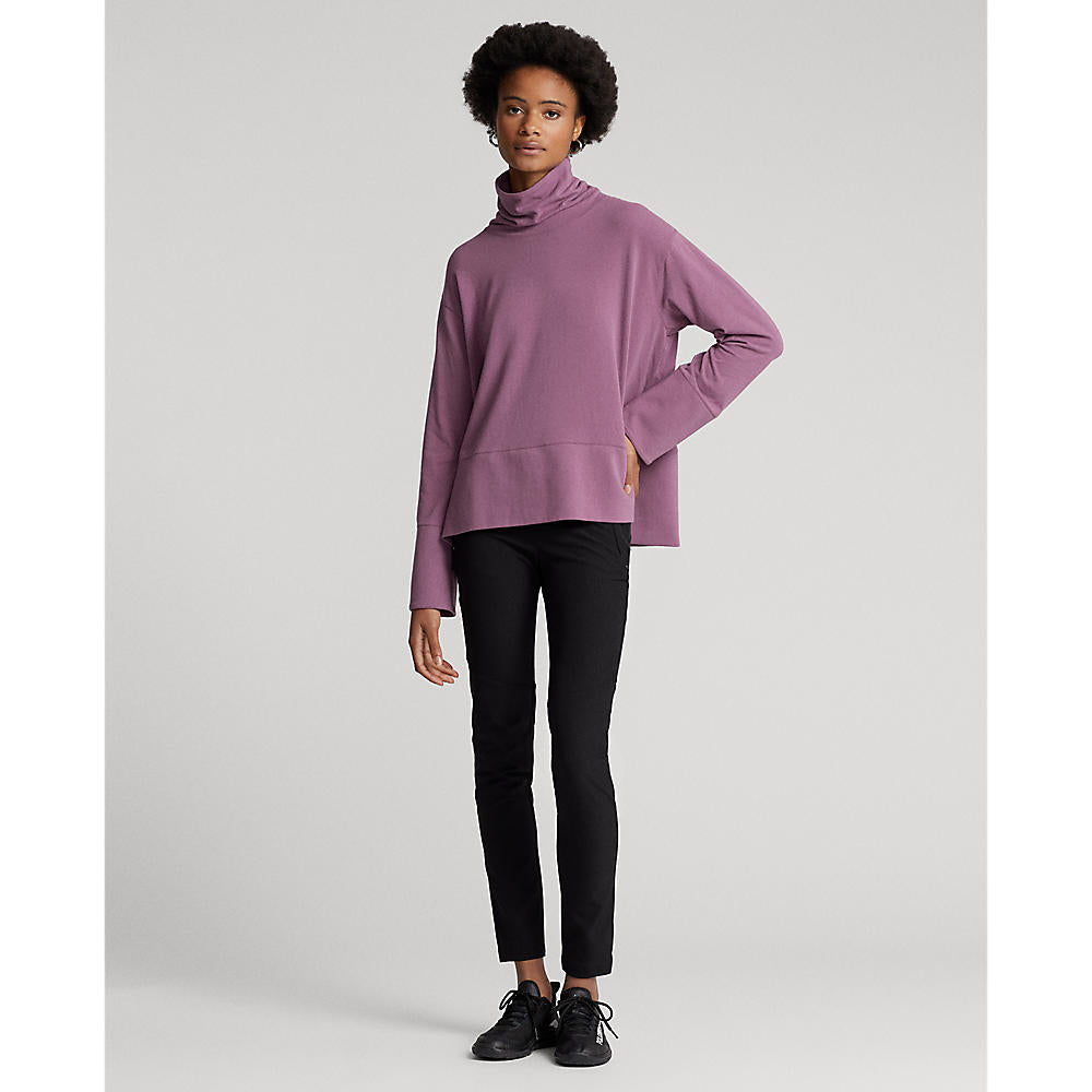 RLX Ralph Lauren Women's Performance Cotton Blend Turtleneck - Aurora