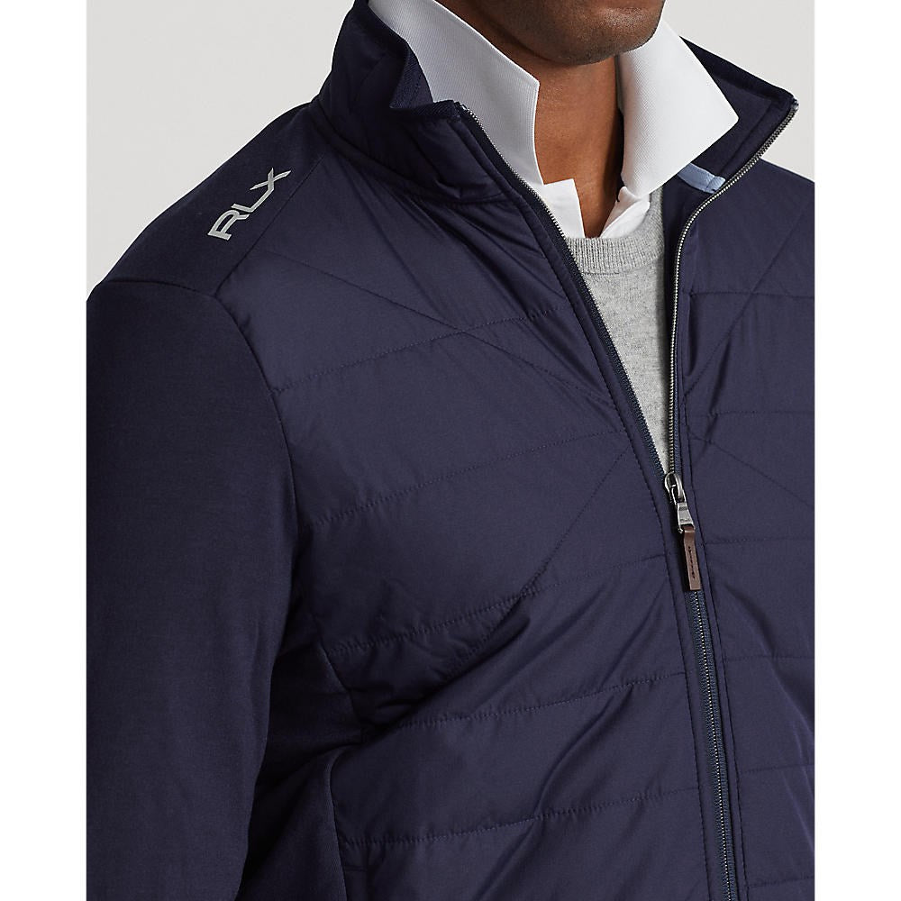 RLX Ralph Lauren Cool Wool Full Zip Golf Jacket - Refined Navy