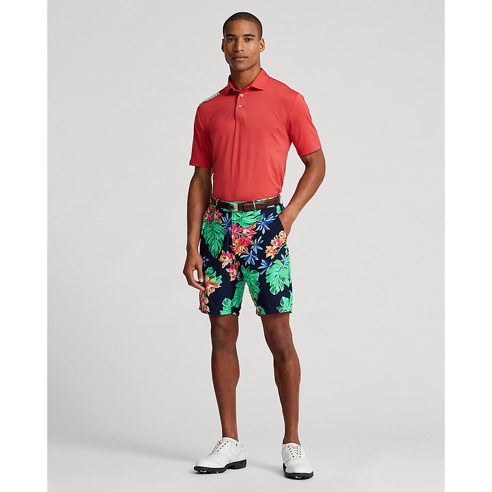 RLX Ralph Lauren Athletic Stretch Printed Golf Shorts - Surplus Tropical