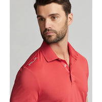 RLX Ralph Lauren Solid Airflow Performance Polo - Spring Red