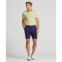 RLX Ralph Lauren YD Stripe Lightweight Airflow Polo - Bristol Yellow Multi