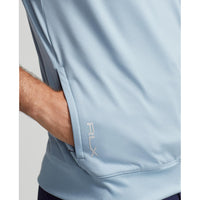 RLX Ralph Lauren Stretch Jersey 1/4 Zip Golf Vest - Vessel Blue