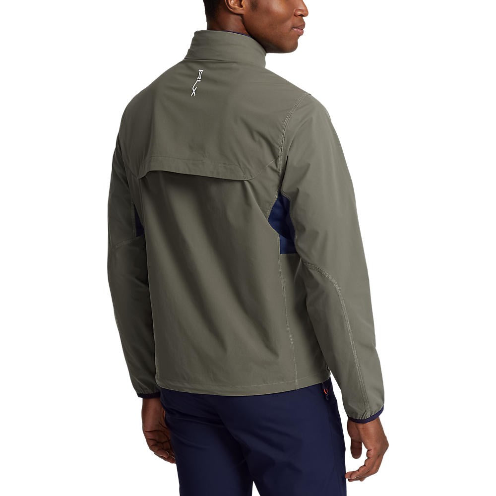 RLX Ralph Lauren Par Water Resistance Windbreaker Jacket - Fossil Green